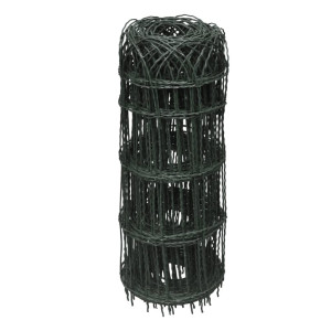 Gard Delimitare Grădină Fier Vopsit Electrostatic 25 X 0,65 M
