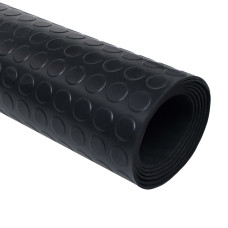 Covoraș De Cauciuc Anti-Alunecare, Model Cu Buline, 2 X 1 M