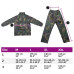 Costum De Ploaie, 2 Piese, Imprimeu Camuflaj, Cu Glugă, L