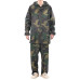 Costum De Ploaie, 2 Piese, Imprimeu Camuflaj, Cu Glugă, L