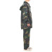 Costum De Ploaie, 2 Piese, Imprimeu Camuflaj, Cu Glugă, L