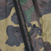 Costum De Ploaie, 2 Piese, Imprimeu Camuflaj, Cu Glugă, L