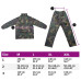 Costum De Ploaie, 2 Piese, Cu Glugă, Imprimeu Camuflaj, Xxl