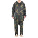 Costum De Ploaie, 2 Piese, Cu Glugă, Imprimeu Camuflaj, Xxl