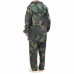 Costum De Ploaie, 2 Piese, Cu Glugă, Imprimeu Camuflaj, Xxl