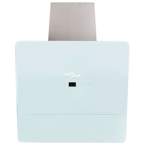 Hotă De Bucătărie Din Sticlă Securizată, Alb, 600 Mm