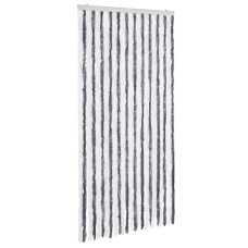 Perdea Pentru Insecte, Gri Și Alb, 100X220 Cm, Chenille