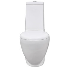 Set De Toaletă Și Bideu, Ceramică Albă