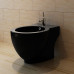 Set Toaletă Și Bideu Ceramică Negru