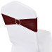 Fundă Elastică Decorativă Scaun, Cataramă Diamante, Bordo, 25 Buc.