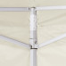 41464  Cream Foldable Tent 3 X 3 M With 4 Walls