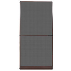 Plasă Insecte Cu Balamale Pentru Uși, Maro, 120 X 240 Cm
