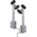 Set Suport Remorcă Pentru Barcă Cu Roți Duble 2 Buc. 59 - 84 Cm