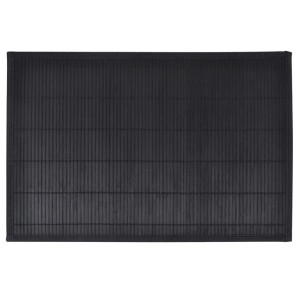 Naproane De Bambus 30 X 45 Cm, Negru, 6 Buc.