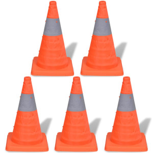Conuri De Trafic De Tip Pop-Up 42 Cm, 5 Buc.