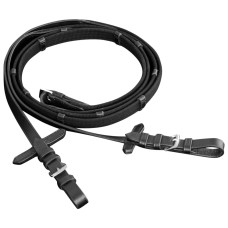 Căpăstru Din Piele Pentru Ponei Cu Dârlog Și Zăbală, Negru Căpăstru Din Piele Pentru Ponei Cu Dârlog Și Zăbală, Negru