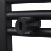 Radiator Port-Prosop Încălzire Centrală Baie Drept Negru 500 X 1160 Mm
