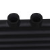 Radiator Port-Prosop Încălzire Centrală Baie Drept Negru 500 X 1160 Mm