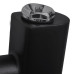 Radiator Port-Prosop Încălzire Centrală Baie, Curbat, Negru 480X480 Mm