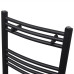 Radiator Port-Prosop Încălzire Baie, Curbat, Negru, 500 X 764 Mm