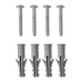 Radiator Port-Prosop Încălzire Baie, Curbat, Negru, 500 X 764 Mm