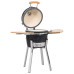 Grătar Kamado Cu Afumătoare Din Ceramică 81 Cm