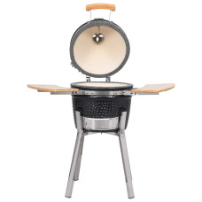 Grătar Kamado Cu Afumătoare Din Ceramică 81 Cm