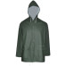 Costum De Ploaie Impermeabil Cu Glugă, Mărime L, Verde, 2 Piese
