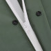 Costum De Ploaie Impermeabil Cu Glugă, Mărime L, Verde, 2 Piese