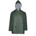 Costum De Ploaie Impermeabil Cu Glugă, Mărime Xxl Verde 2 Piese