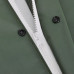 Costum De Ploaie Impermeabil Cu Glugă, Mărime Xxl Verde 2 Piese