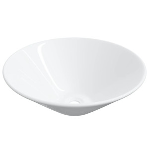 Chiuvetă Ceramică Rotundă, 2 Buc. (Nu Se Vinde Individual)