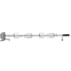 Rotisor Cu Motor Profesional Pentru Grătar, Oțel, 1000 Mm