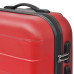 Set Valize Rigide, Roșu, 3 Buc., 45,5/55/66 Cm