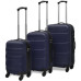 Set Valize Rigide, Albastru, 3 Buc., 45,5/55/66 Cm