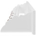 Cuier De Haine, Stil Baroc, Alb, Mdf