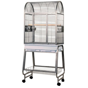 Strong Colivie Papagal Villa Nora, 67,7 X 51,5 X 154 Cm, Gri