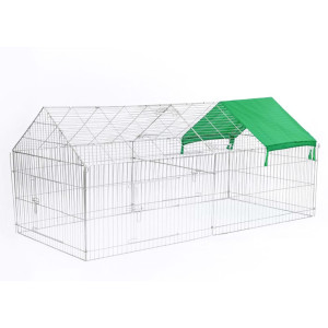 @Pet Adăpost Animale De Companie De Exterior „Luxury Xl” Metal 20308