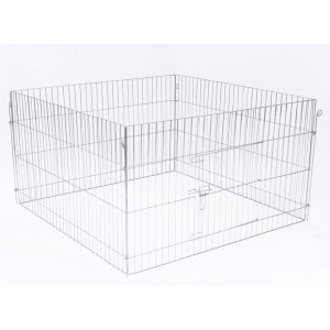 @Pet Cușcă Pentru Animale De Companie „Complete” 116X116X65 Cm Metal