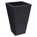 Progarden Ghiveci De Flori Cu Nervuri, Antracit, 55 Cm