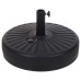 Progarden Bază Parasolar, Negru, 22 Litri, 51 Cm
