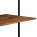Birou De Perete, 90 X 40 X 170 Cm, Lemn Masiv De Acacia