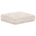 Canapea Puf Modulară Cu 4 Locuri, Bej, Material Textil