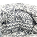 Canapea Puf Modulară Cu 2 Locuri, Gri Deschis, Material Textil