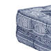 Canapea Puf Modulară Cu 2 Locuri, Indigo, Material Textil