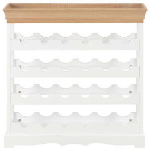 Dulap De Vinuri, Alb, 70 X 22,5 X 70,5 Cm, Mdf