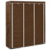 Dulap Cu Bare Și Compartimente, Maro, 150X45X175 Cm, Textil