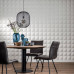 Wallart Panouri 3D De Perete Ga-Wa07, 24 Buc., Model Cuburi