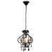 Candelabru Cu Mărgele, Negru, Rotund, E14
