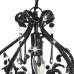 Candelabru Cu Mărgele, Negru, Rotund, E14